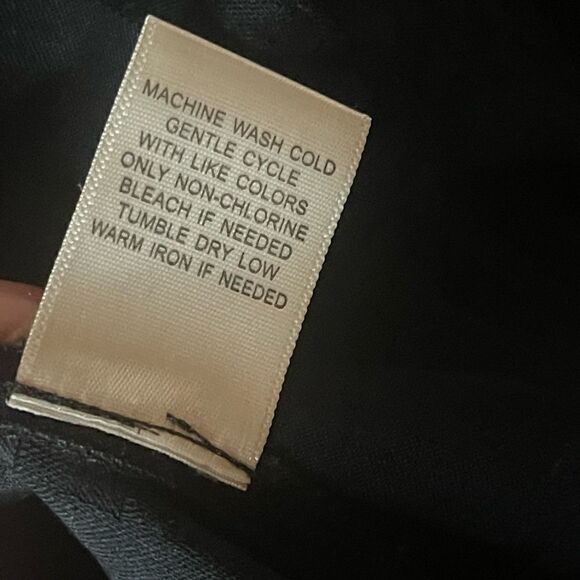 Christopher & Banks Black Textured Zip Jacket - Picture 13 of 14